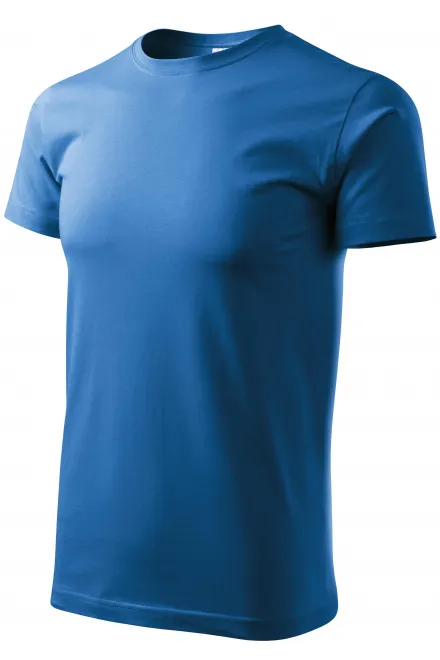 Ανδρικό απλό μπλουζάκι, γαλάζιο