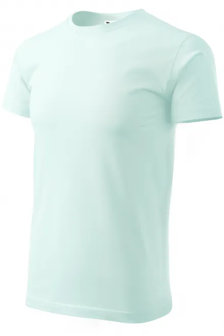 Ανδρικό απλό μπλουζάκι, παγωμένο πράσινο