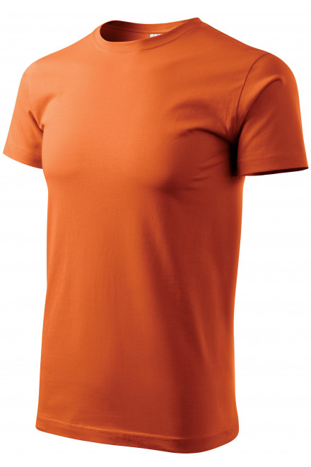 Ανδρικό απλό μπλουζάκι, πορτοκάλι, πορτοκαλί μπλουζάκια