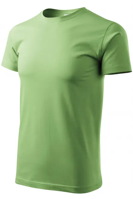 Ανδρικό απλό μπλουζάκι, πράσινο μπιζέλι