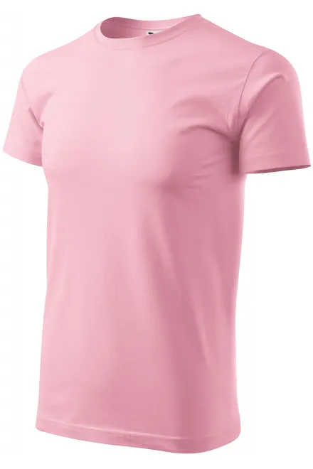 Ανδρικό απλό μπλουζάκι, ροζ