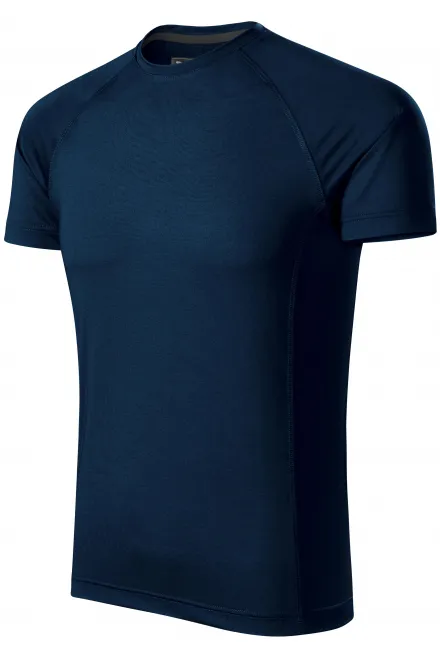 Ανδρικό αθλητικό μπλουζάκι, σκούρο μπλε