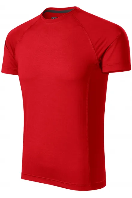 Ανδρικό αθλητικό μπλουζάκι, το κόκκινο