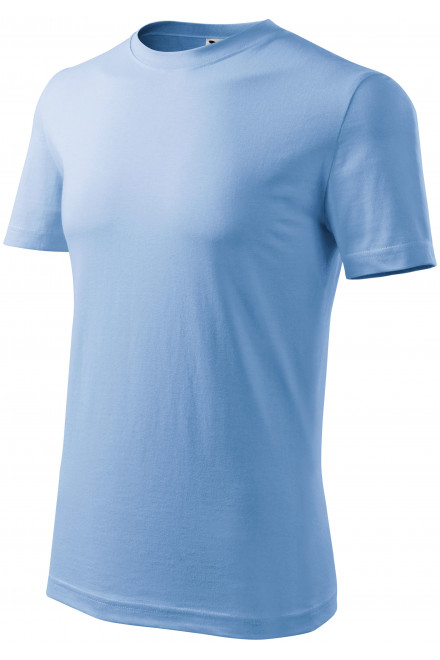 Ανδρικό κλασικό μπλουζάκι, γαλάζιο του ουρανού, ανδρικά μπλουζάκια