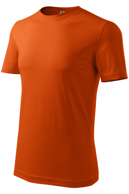 Ανδρικό κλασικό μπλουζάκι, πορτοκάλι, πορτοκαλί μπλουζάκια