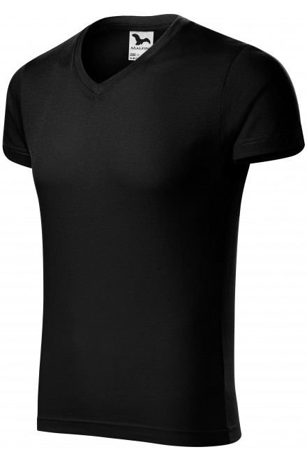 Ανδρικό κοντομάνικο μπλουζάκι, μαύρος
