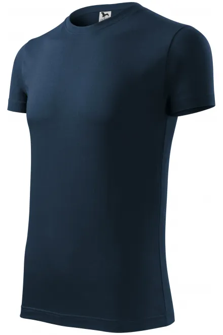 Ανδρικό μοντέρνο μπλουζάκι, σκούρο μπλε