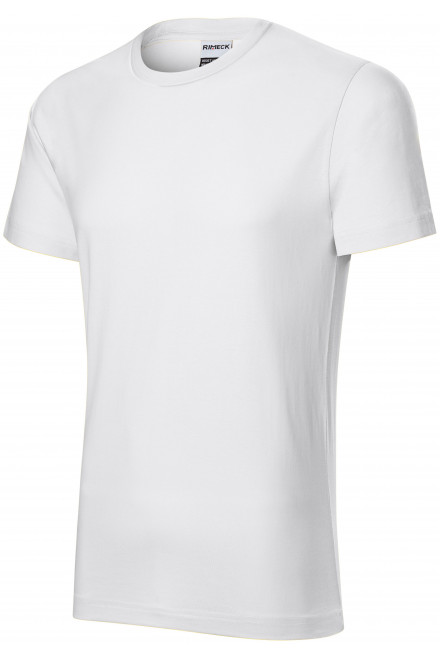 Ανδρικό μπλουζάκι ανθεκτικό, λευκό, μπλουζάκια για επαγγελματίες υγείας