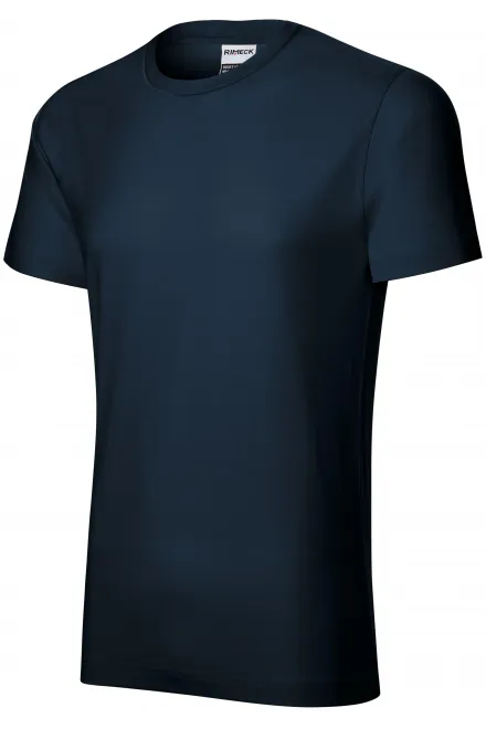 Ανδρικό μπλουζάκι ανθεκτικό, σκούρο μπλε
