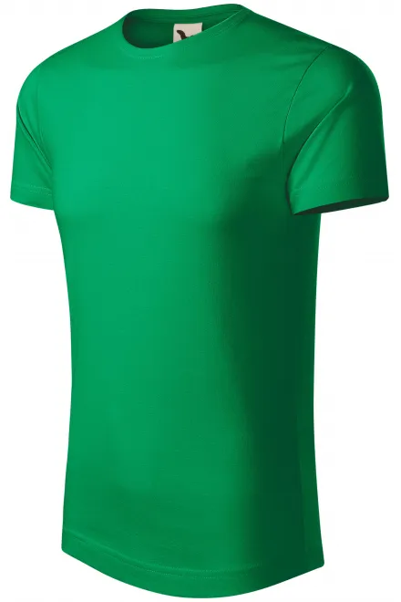 Ανδρικό μπλουζάκι από οργανικό βαμβάκι, πράσινο γρασίδι