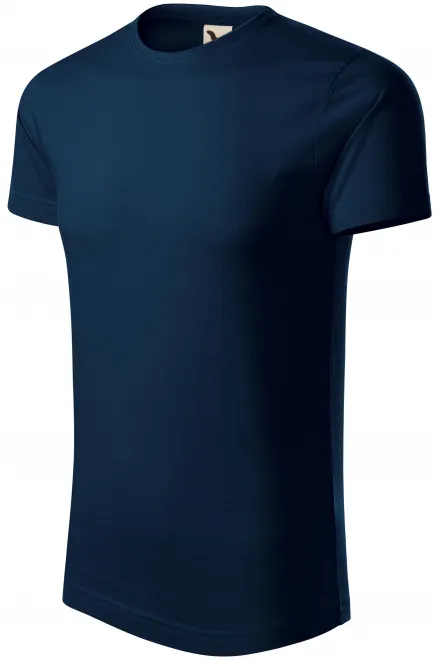 Ανδρικό μπλουζάκι από οργανικό βαμβάκι, σκούρο μπλε