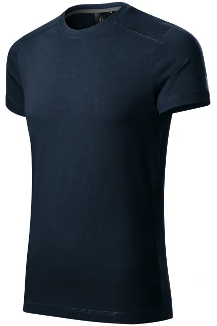 Ανδρικό μπλουζάκι διακοσμημένο, ombre μπλε