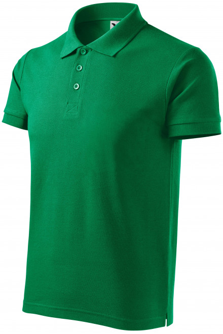 Ανδρικό πουκάμισο βαρέων βαρών, πράσινο γρασίδι, ανδρικά μπλουζάκια πόλο