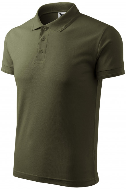 Ανδρικό πουκάμισο πόλο, Στρατός, μπλουζάκια με κοντά μανίκια