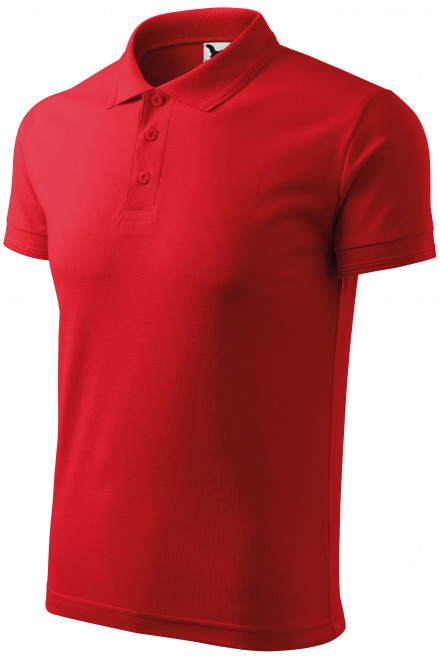 Ανδρικό πουκάμισο πόλο, το κόκκινο, ανδρικά μπλουζάκια πόλο