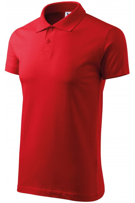 Ανδρικό πουκάμισο πόλο, το κόκκινο