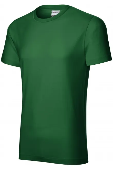 Ανθεκτικό ανδρικό μπλουζάκι βαρύτερο, πράσινο μπουκάλι