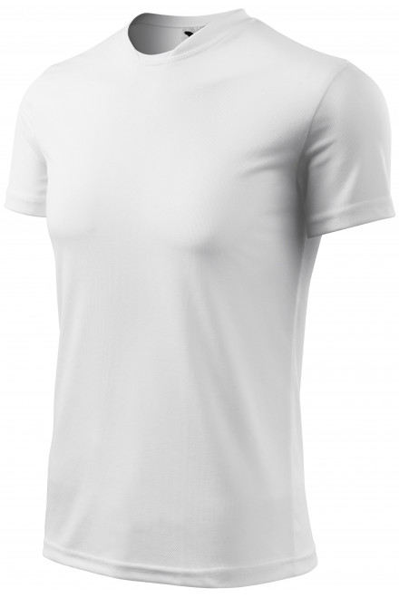 Αθλητικό μπλουζάκι για παιδιά, λευκό, παιδικά μπλουζάκια