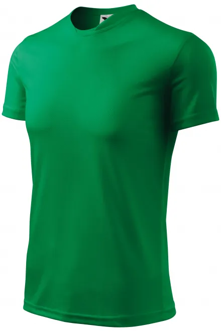 Αθλητικό μπλουζάκι για παιδιά, πράσινο γρασίδι