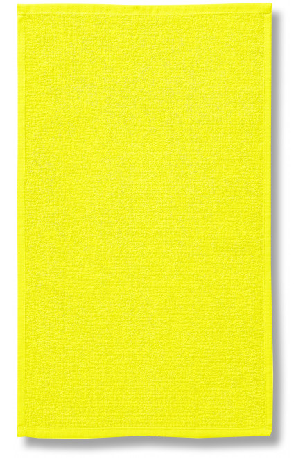 Βαμβακερή πετσέτα, 50x100cm, λεμόνι κίτρινο
