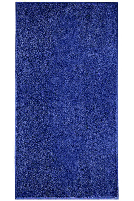Βαμβακερή πετσέτα, 50x100cm, μπλε ρουά