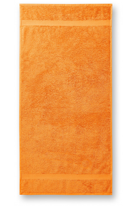 Βαμβακερή πετσέτα, 70x140cm, μανταρίνι