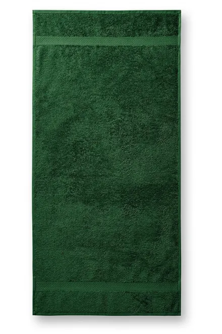 Βαμβακερή πετσέτα, 70x140cm, πράσινο μπουκάλι