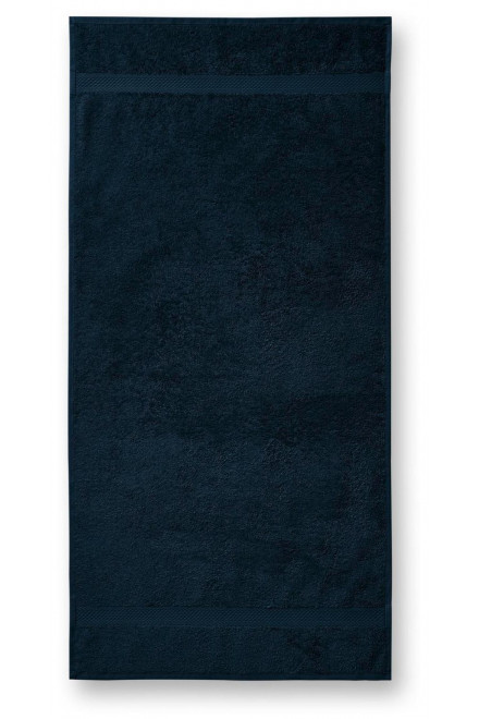 Βαμβακερή πετσέτα, 70x140cm, σκούρο μπλε
