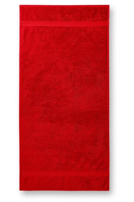 Βαμβακερή πετσέτα, 70x140cm, το κόκκινο