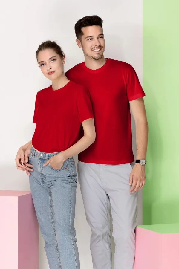 Μπλουζάκι υψηλότερου βάρους, το κόκκινο Μπλουζάκι υψηλότερου βάρους, το κόκκινο