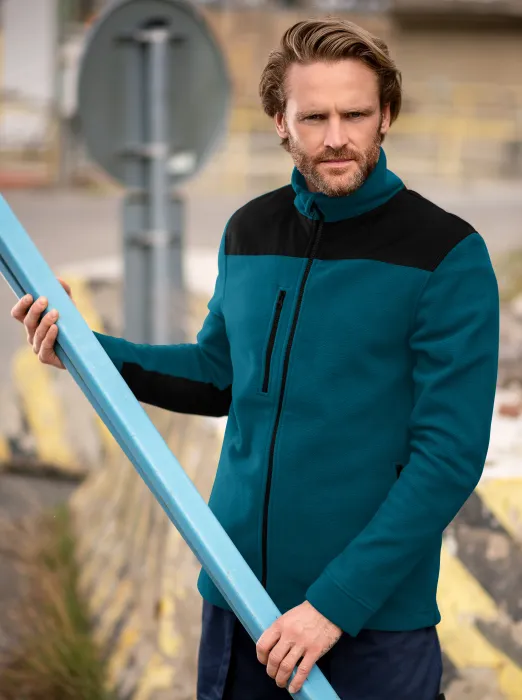 Ζεστό μπουφάν unisex, μπλε βενζίνης