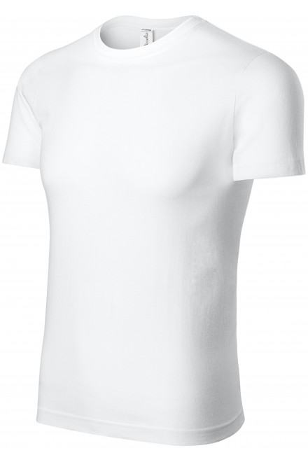 Ελαφρύ μπλουζάκι με κοντά μανίκια, λευκό, μπλουζάκια χωρίς εκτύπωση