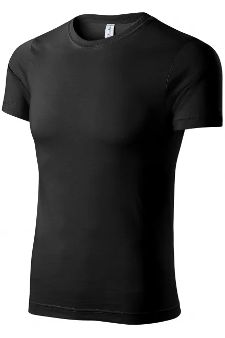 Ελαφρύ μπλουζάκι με κοντά μανίκια, μαύρος