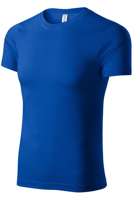 Ελαφρύ μπλουζάκι με κοντά μανίκια, μπλε ρουά