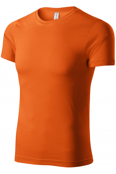 Ελαφρύ μπλουζάκι με κοντά μανίκια, πορτοκάλι, μπλουζάκια για εκτύπωση