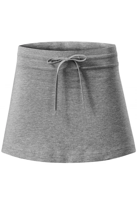 Γυναικεία φούστα - σκούρο γκρι μάρμαρο, M