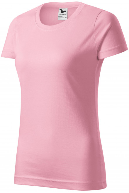 Γυναικείο απλό μπλουζάκι, ροζ, γυναικεία μπλουζάκια