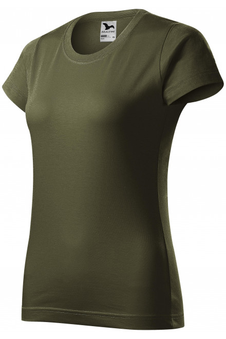Γυναικείο απλό μπλουζάκι, Στρατός, πράσινα μπλουζάκια