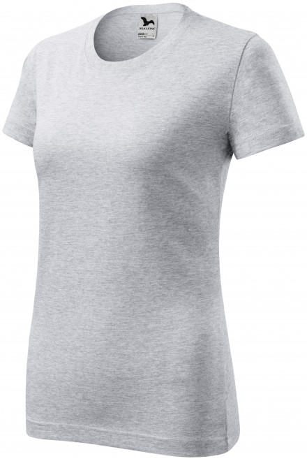 Γυναικείο κλασικό μπλουζάκι, ανοιχτό γκρι μάρμαρο