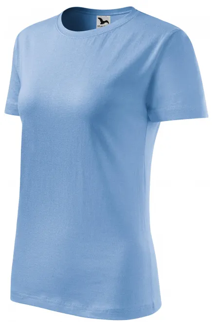 Γυναικείο κλασικό μπλουζάκι, γαλάζιο του ουρανού