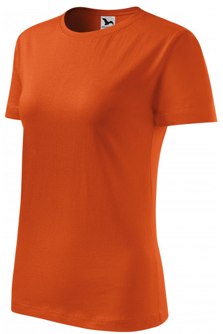 Γυναικείο κλασικό μπλουζάκι, πορτοκάλι, πορτοκαλί μπλουζάκια