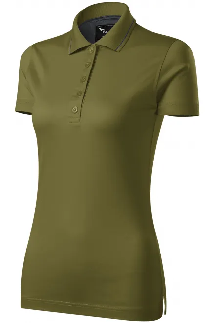 Γυναικείο κομψό πουκάμισο με πόλο, αβοκάντο