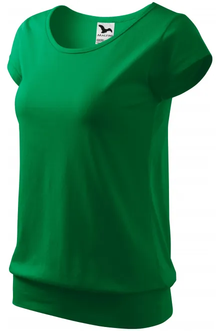 Γυναικείο μοντέρνο μπλουζάκι, πράσινο γρασίδι