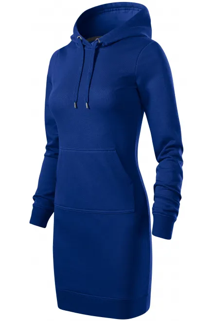 Γυναικείο φόρεμα φούτερ, μπλε ρουά