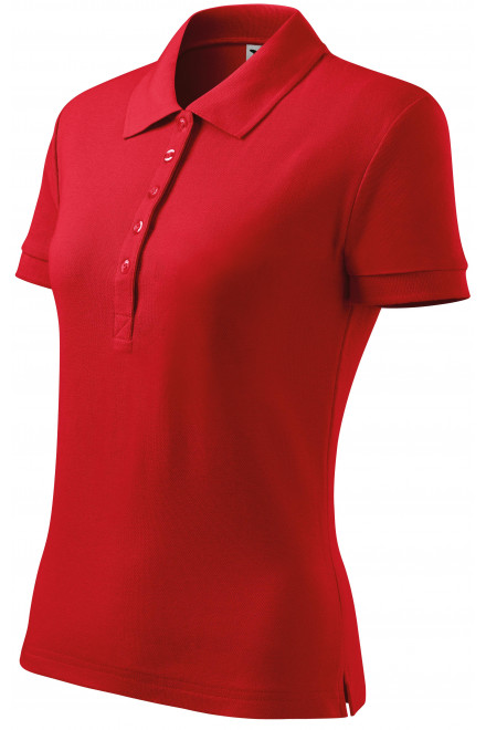 Γυναικείο πουκάμισο πόλο, το κόκκινο, γυναικεία μπλουζάκια πόλο
