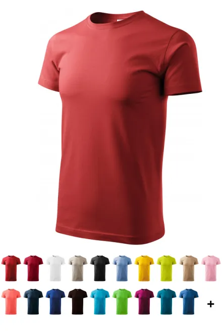 Ανδρικό απλό μπλουζάκι, Βουργουνδία