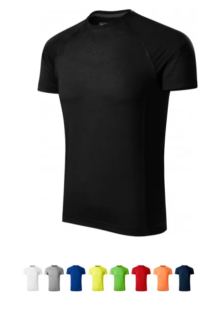 Ανδρικό αθλητικό μπλουζάκι, μαύρος