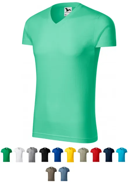 Ανδρικό κοντομάνικο μπλουζάκι, μέντα