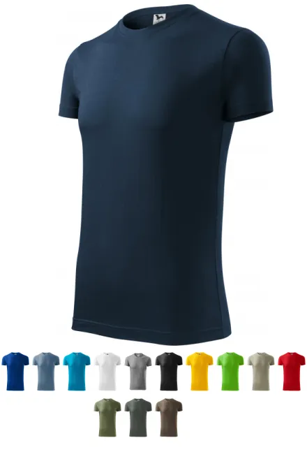 Ανδρικό μοντέρνο μπλουζάκι, σκούρο μπλε