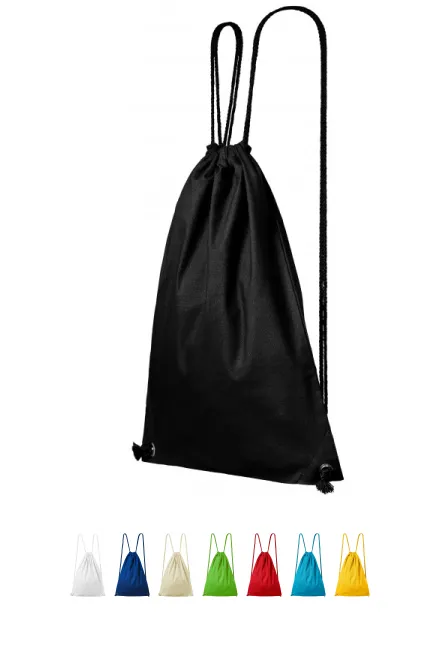 Ελαφρύ βαμβακερό σακίδιο, μαύρος